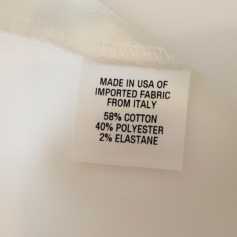 DREW White Crop Pants Claire Sleek High Rise Luxury Womens Summer Cotton Anthro - Picture 10 of 13